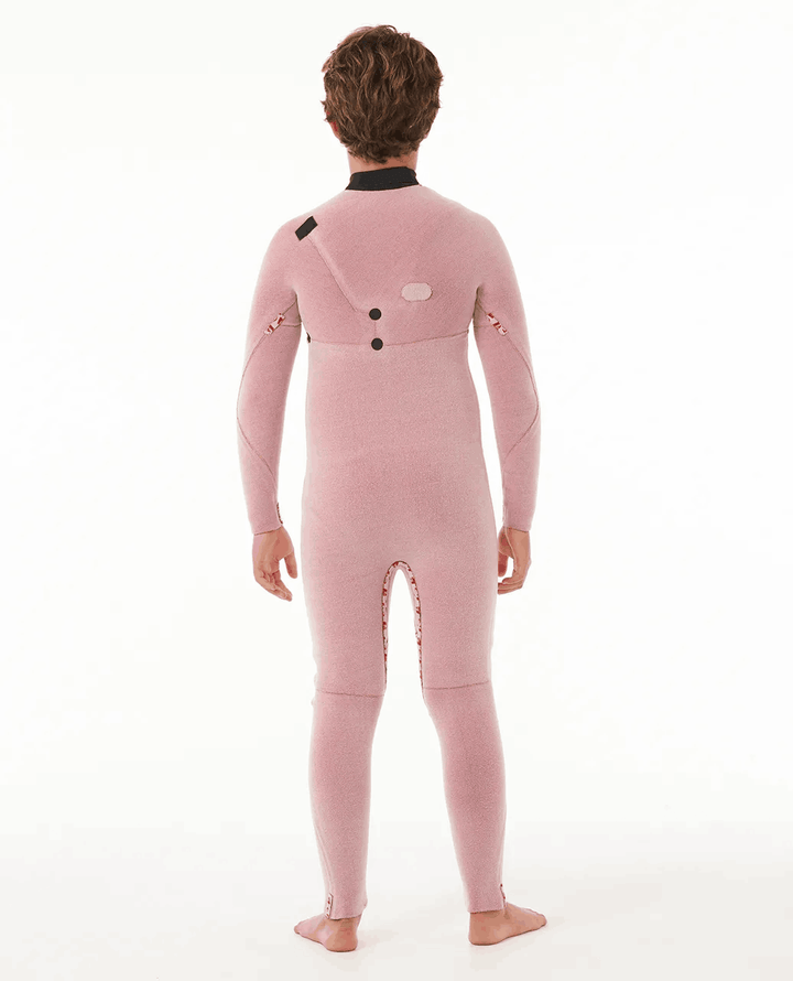 Boys Flashbomb Fusion 3/2 Chest Zip Steamer Wetsuit