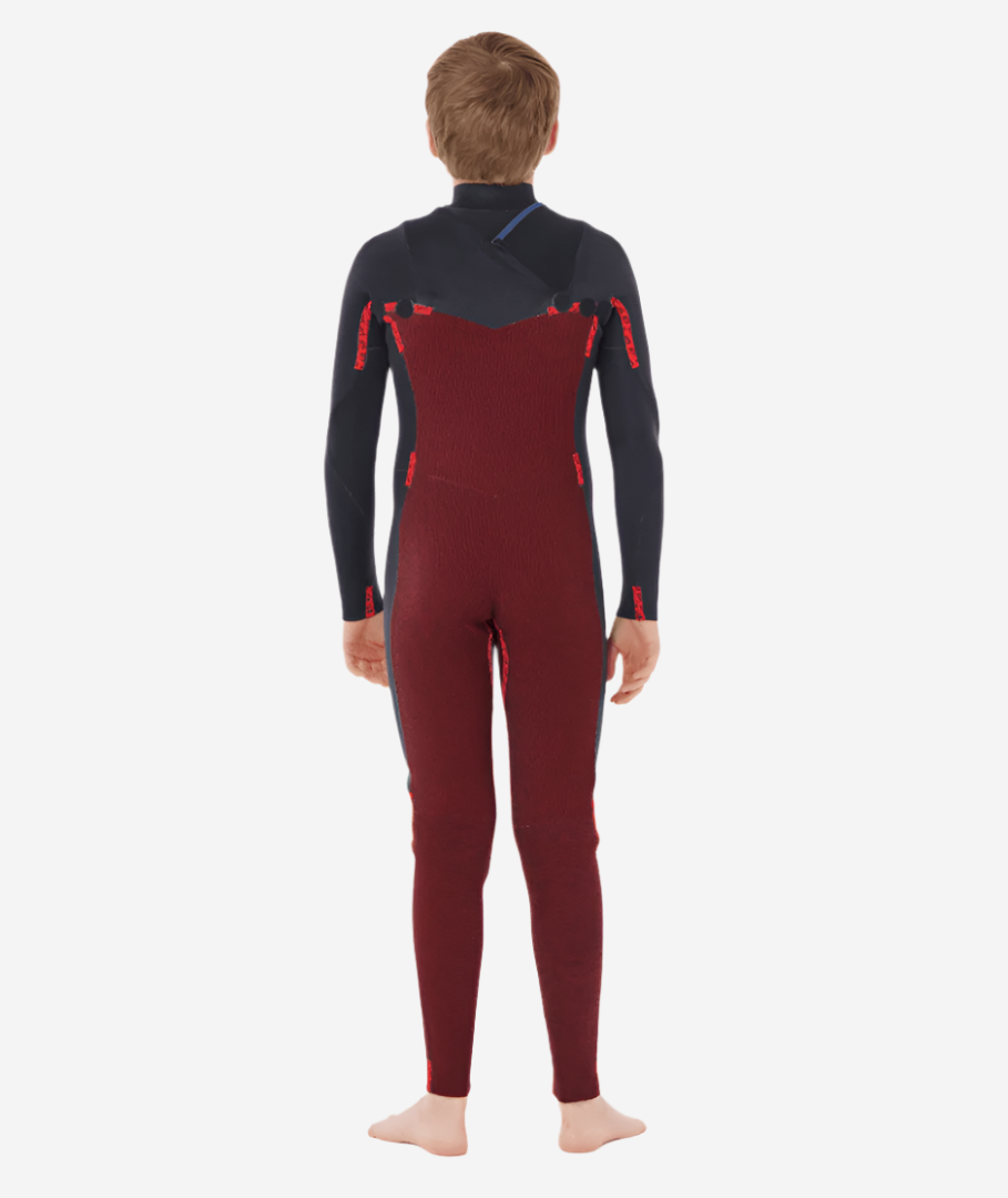 Boys Dawn Patrol 4/3 Chest Zip Kids Steamer Wetsuit