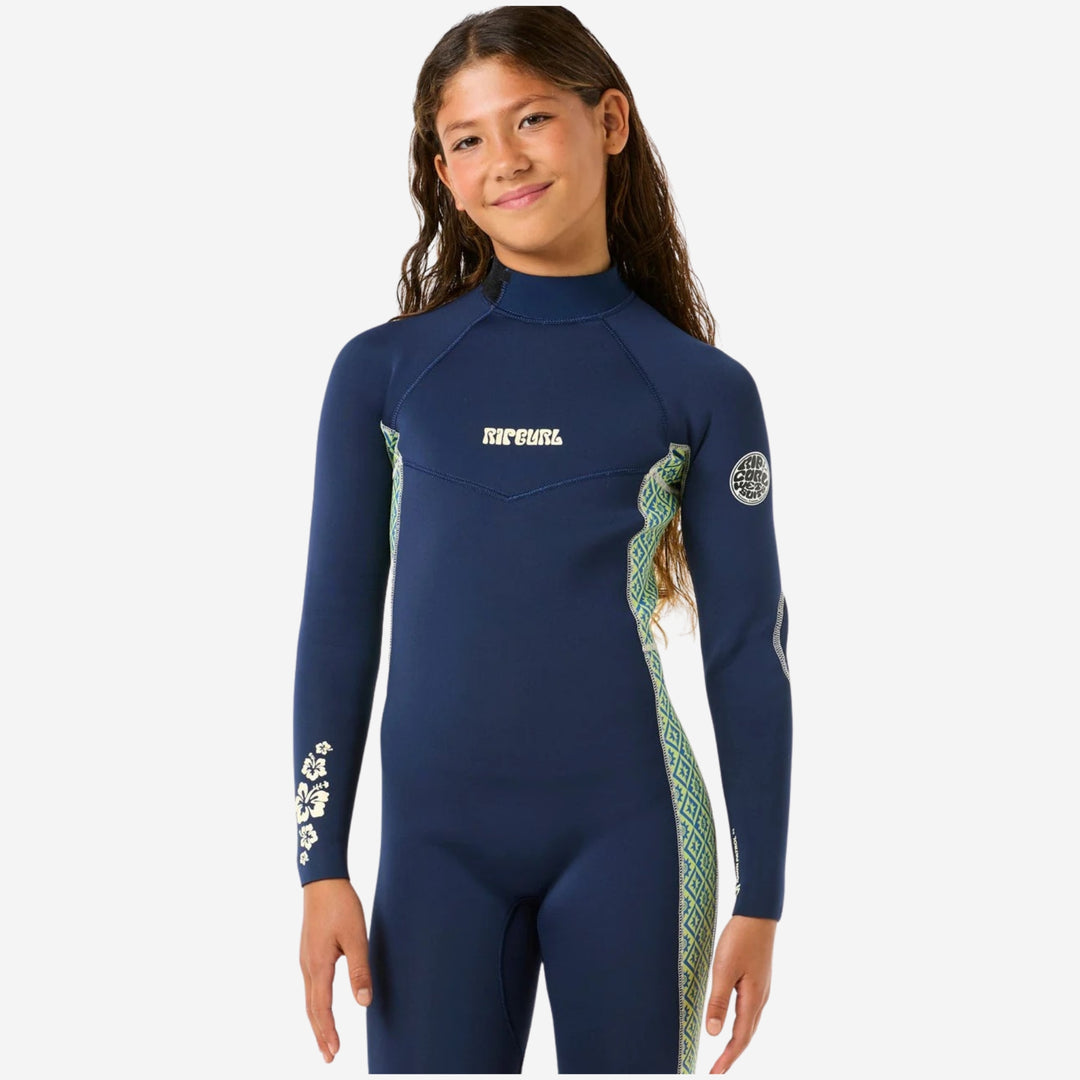Kids Dawn Patrol 3/2 Back Zip Steamer Wetsuit