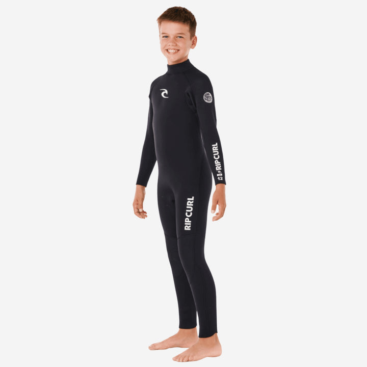 Kids Surf School 4/3 Back Zip Steamer Wetsuit