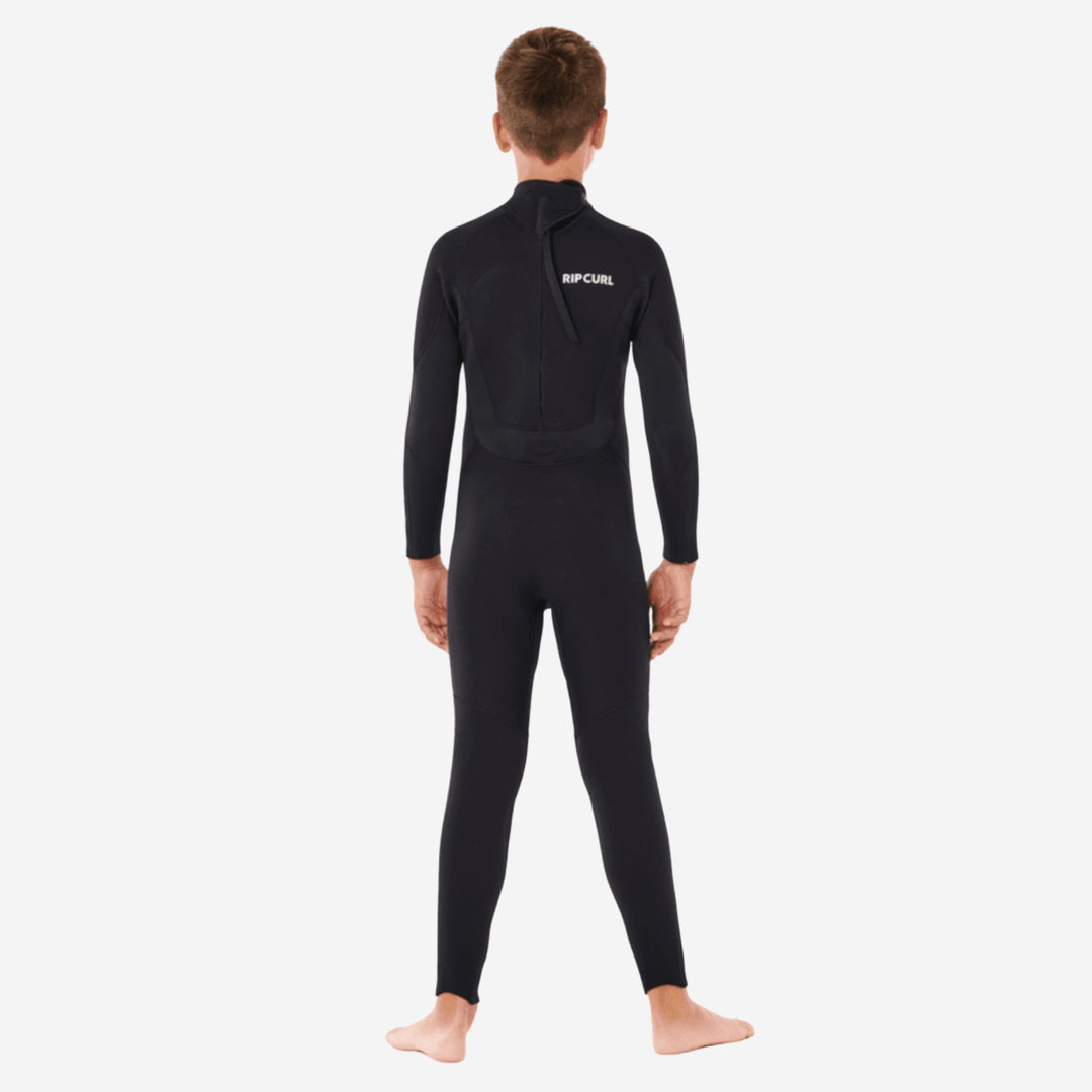 Kids Surf School 4/3 Back Zip Steamer Wetsuit