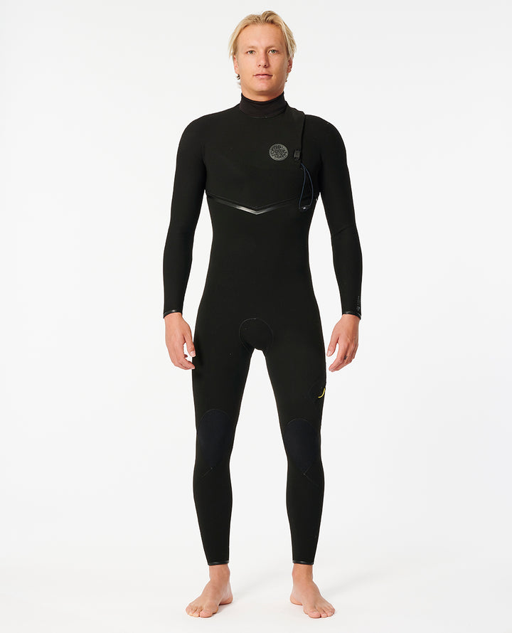 E-Bomb 3/2 Zip Free Steamer Wetsuit - Black