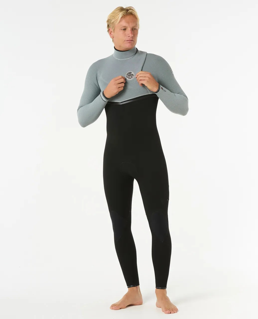 E-Bomb 3/2 Zip Free Steamer Wetsuit - Black