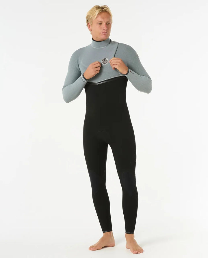 E-Bomb 3/2 Zip Free Steamer Wetsuit - Black