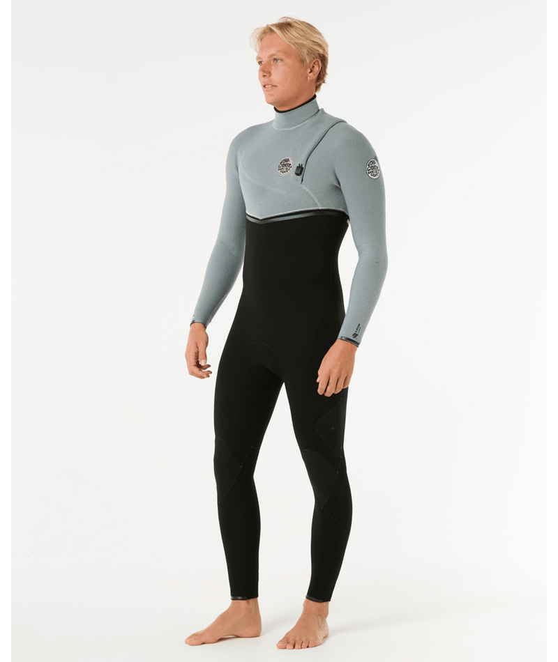 E-Bomb 3/2 Zip Free Steamer Wetsuit - Black