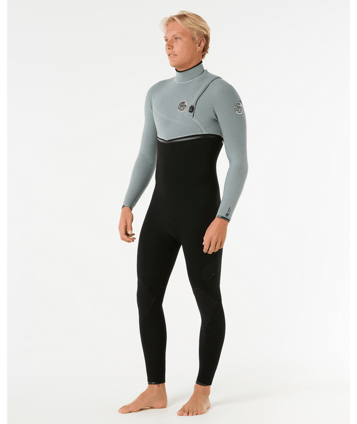 E-Bomb 3/2 Zip Free Steamer Wetsuit - Black