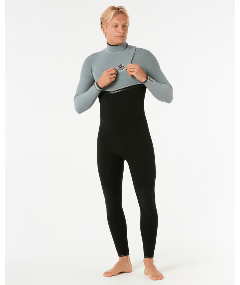 E-Bomb 3/2 Zip Free Steamer Wetsuit - Black