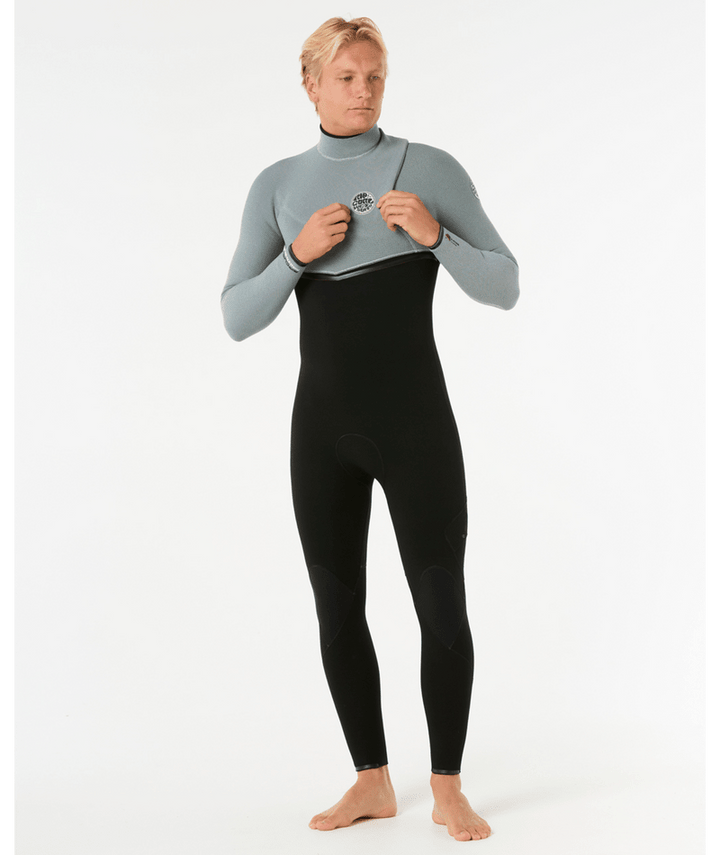 E-Bomb 3/2 Zip Free Steamer Wetsuit - Black