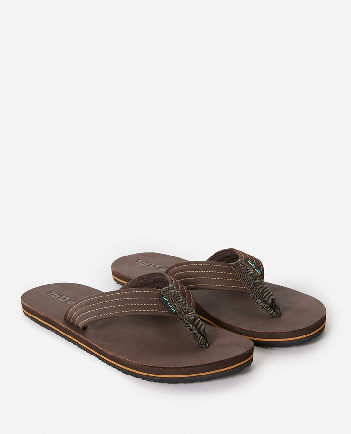 Revival Leather Open Toe Thong