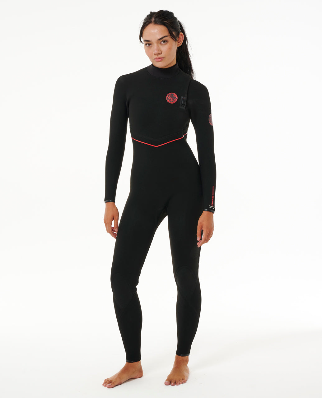 Womens Flashbomb Fusion 3/2 Steamer Wetsuit - Black