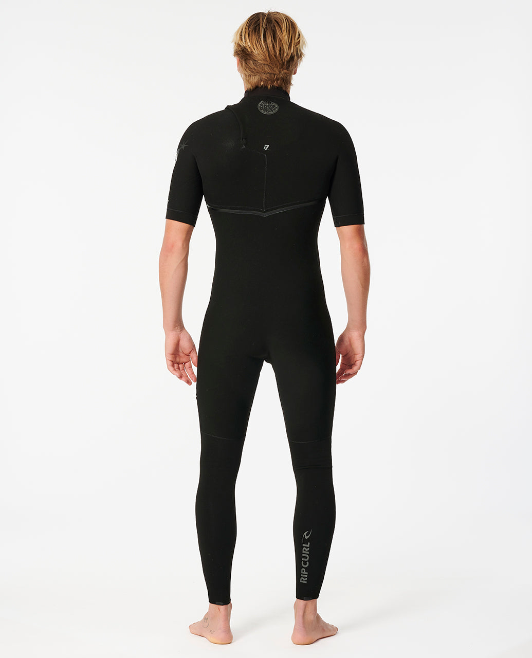 E-Bomb 2/2 Zip Free Short Sleeve Steamer Wetsuit - Black