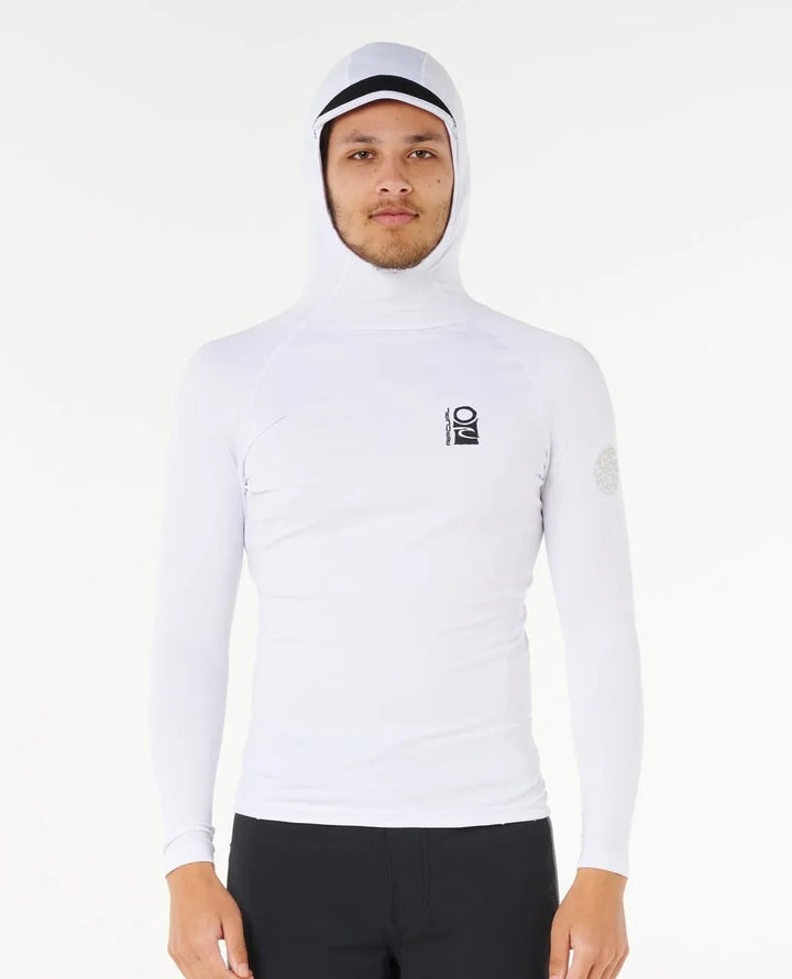 Search UPF Performance Long Sleeve Hooded Rash Vest