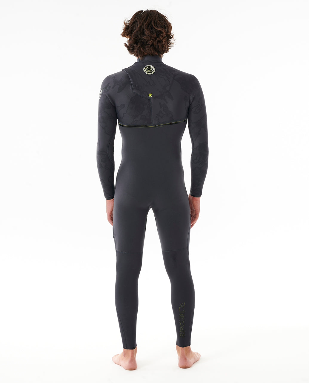 E-Bomb 3/2 Zip Free Steamer Wetsuit - Charcoal