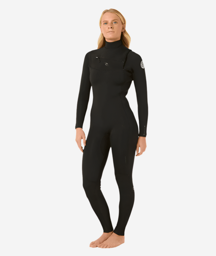 Womens Dawn Patrol 4/3 Chest Zip Steamer Wetsuit