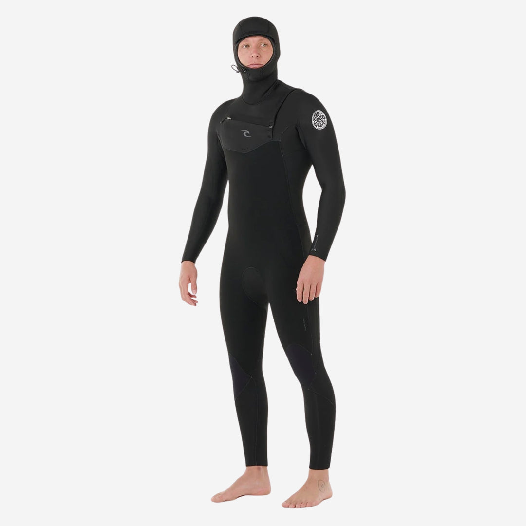 Dawn Patrol 5/4 Chest Zip Hooded Steamer Wetsuit