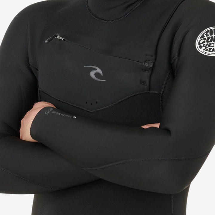 Dawn Patrol 5/4 Chest Zip Hooded Steamer Wetsuit