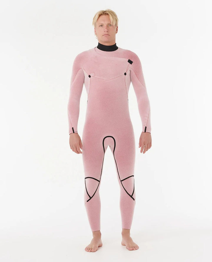 Flashbomb Fusion 4/3 Chest Zip Dry Seam Steamer Wetsuit - Black