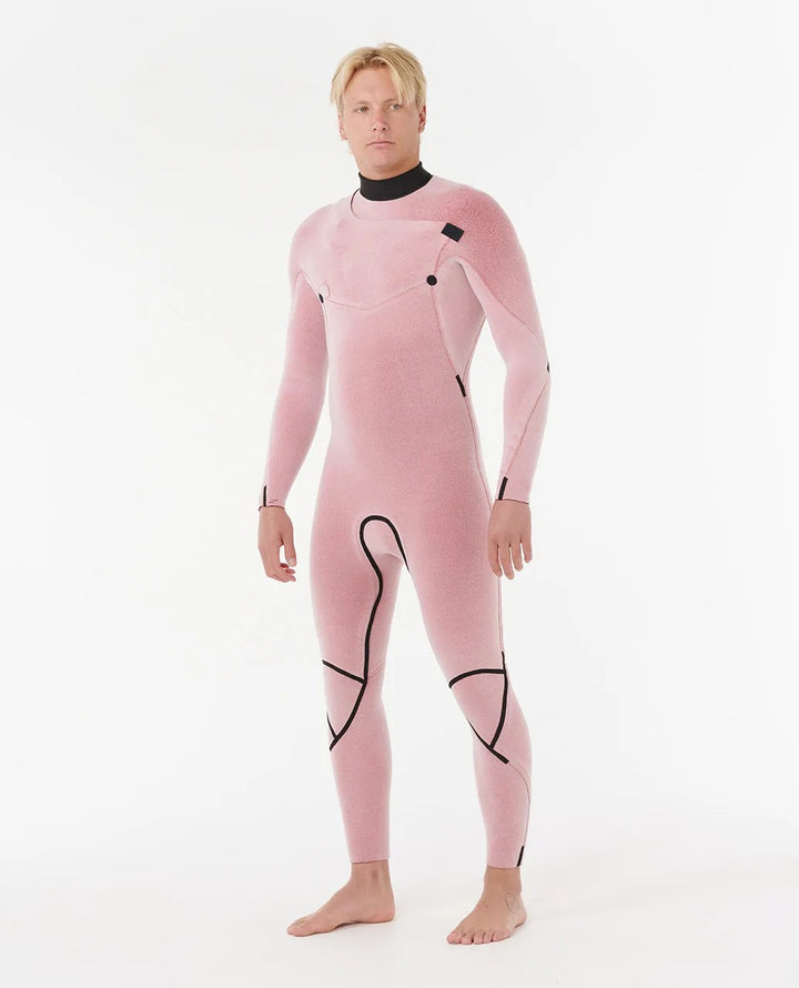 Flashbomb Fusion 4/3 Chest Zip Dry Seam Steamer Wetsuit - Black