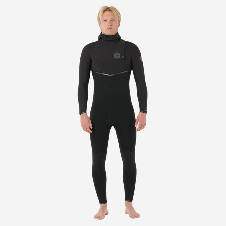 E-Bomb 4/3 Zip Free Hooded Steamer Wetsuit