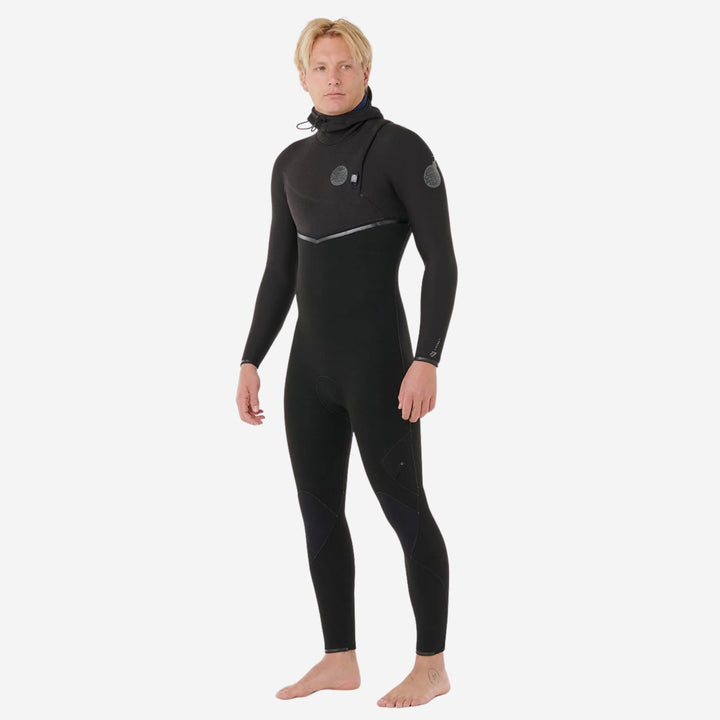 E-Bomb 4/3 Zip Free Hooded Steamer Wetsuit