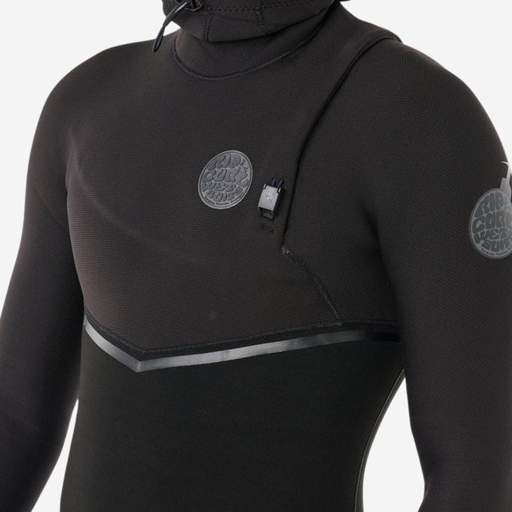 E-Bomb 4/3 Zip Free Hooded Steamer Wetsuit