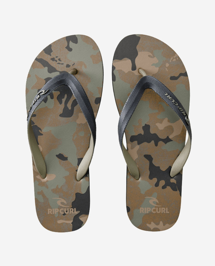 Camo Bloom Open Toe Thong