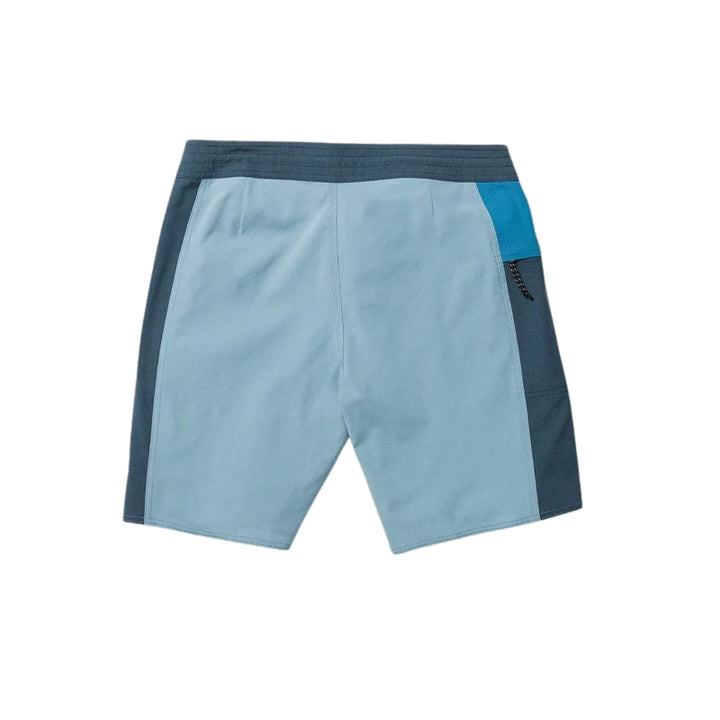Keyhole Solid Boardshort - Coastal Blue