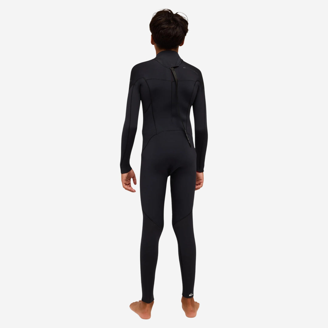 Boys Everyday Sessions 3/2 Back Zip Kids Steamer Wetsuit