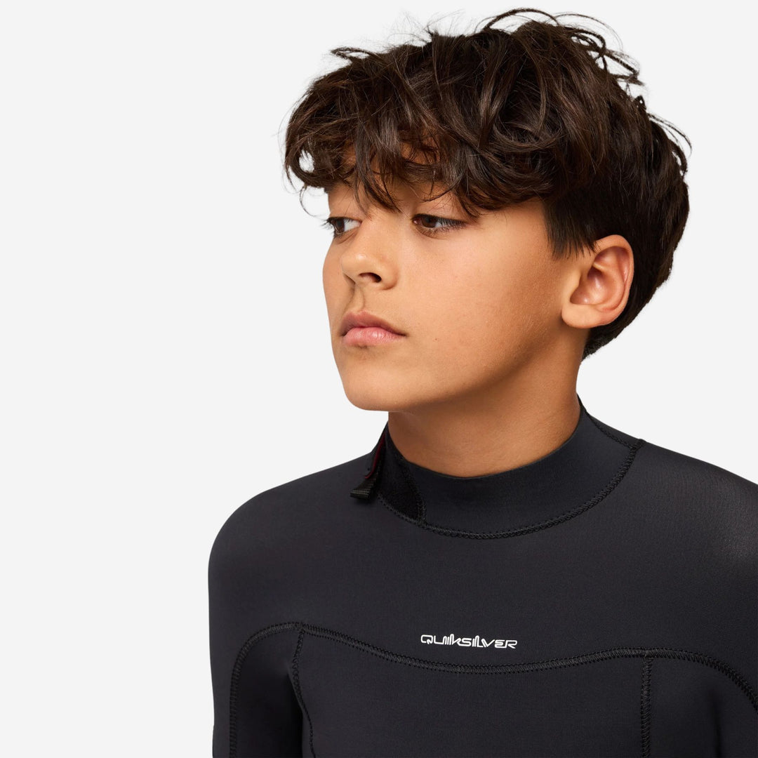Boys Everyday Sessions 3/2 Back Zip Kids Steamer Wetsuit