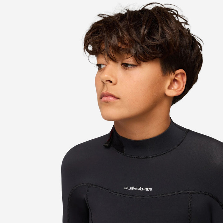 Boys Everyday Sessions 3/2 Back Zip Kids Steamer Wetsuit