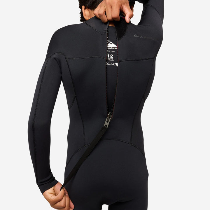 Boys Everyday Sessions 3/2 Back Zip Kids Steamer Wetsuit