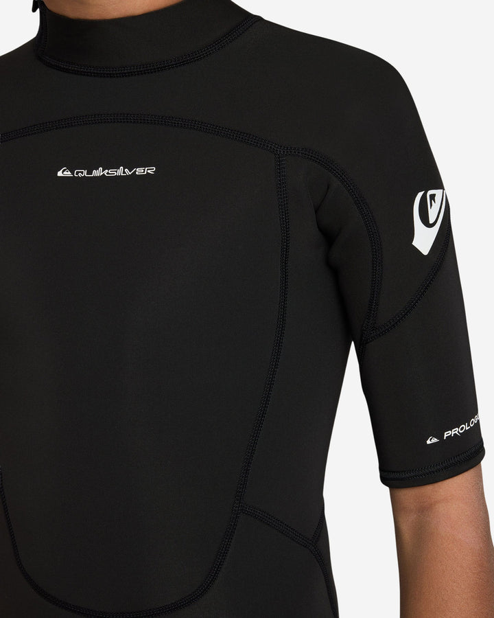 Boys Prologue+ 2/2 Back Zip Short Sleeve Springsuit Kids Wetsuit