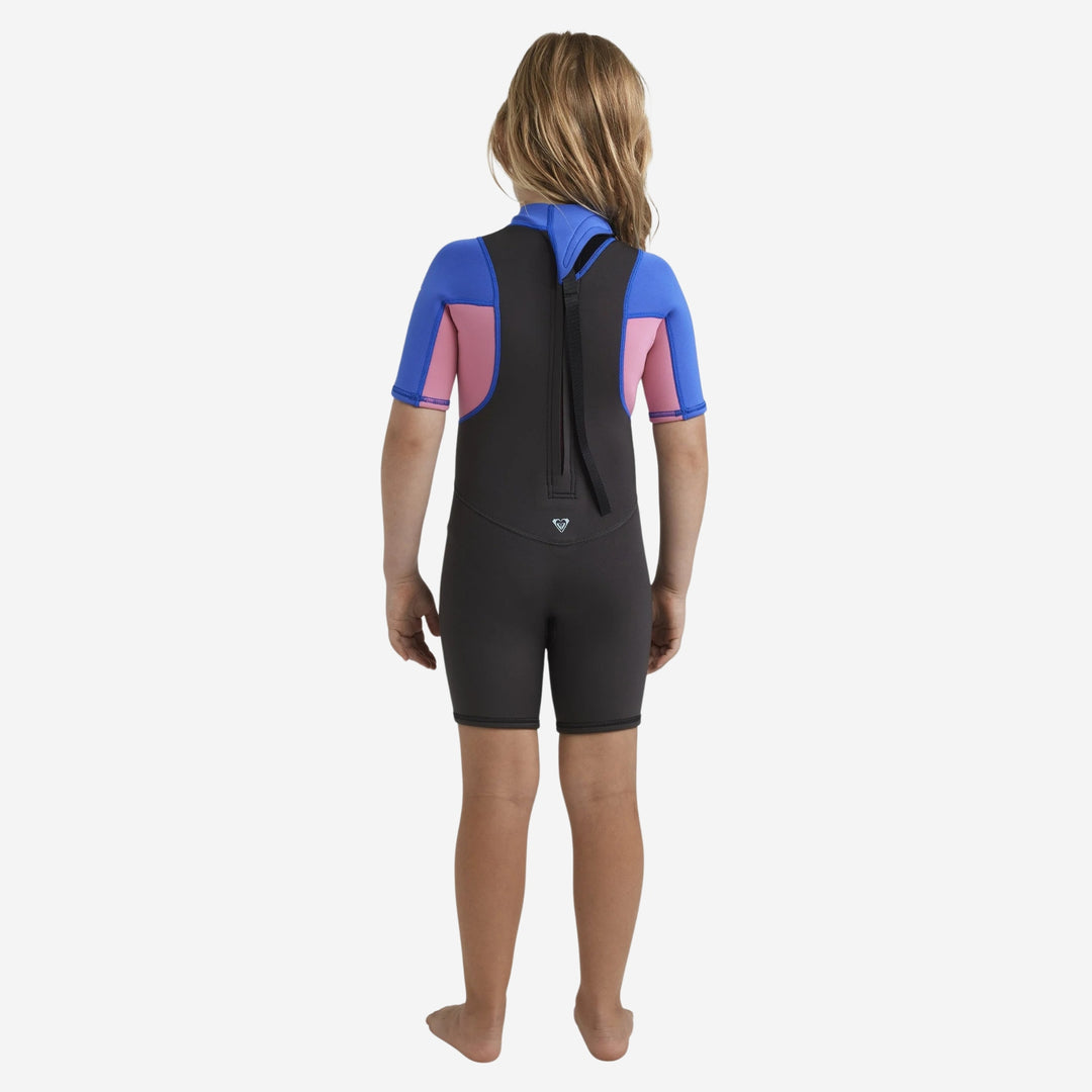 Girls Prologue+ 2/2 Back Zip Springsuit Toddlers Wetsuit