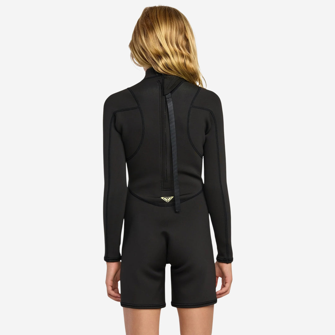 Girls Prologue+ 2/2 Back Zip Long Sleeve Springsuit Kids Wetsuit