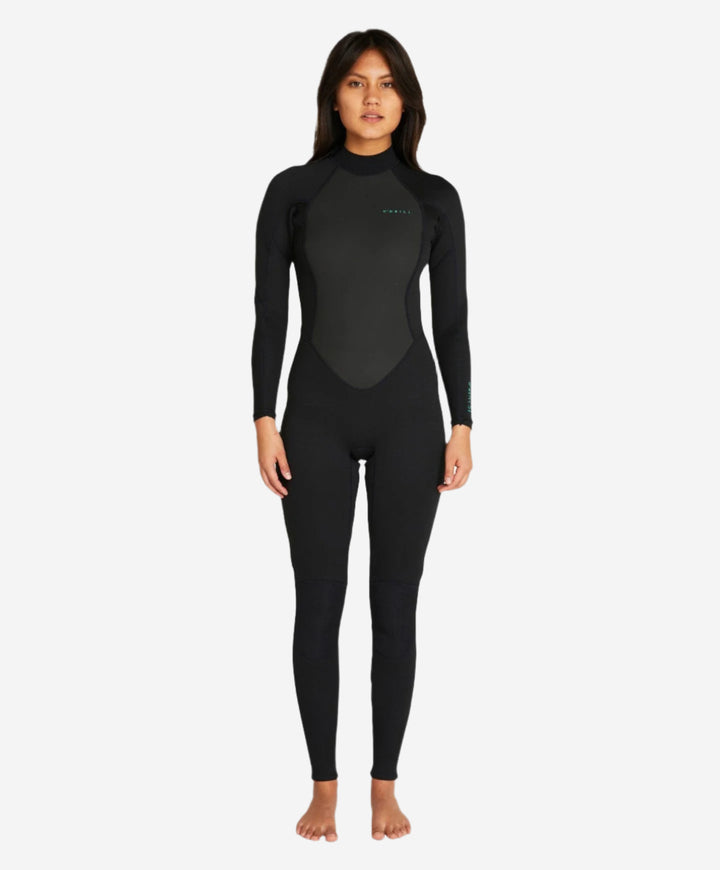 Womens Factor 3/2 Back Zip Steamer Wetsuit