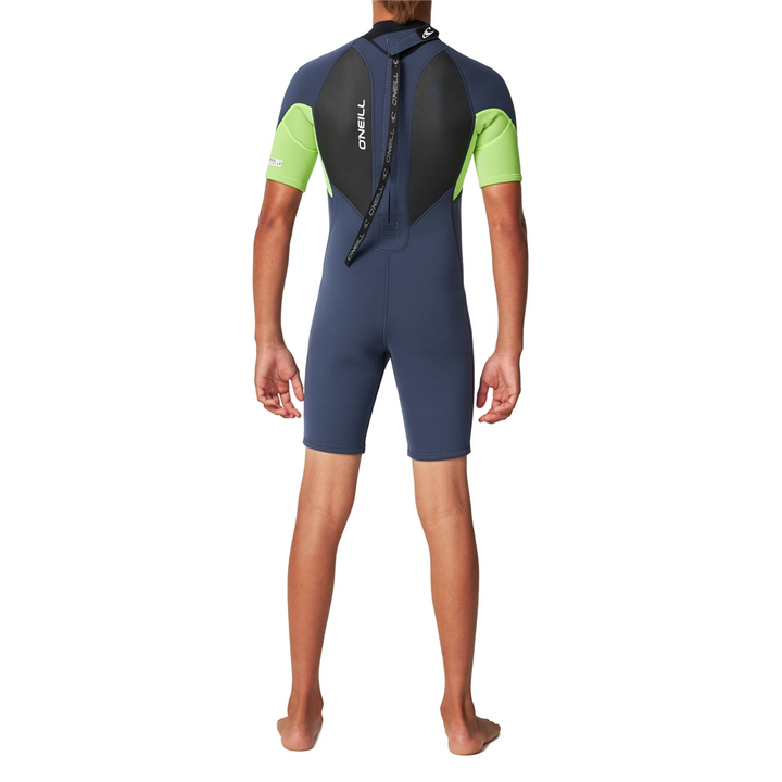 Boys Reactor II 2mm Back Zip Springsuit Kids Wetsuit