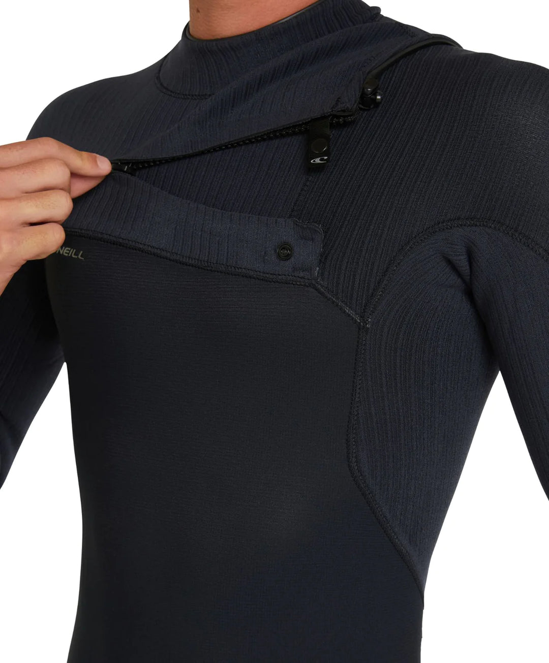Hyperfreak 4/3+ Chest-Zip Steamer Wetsuit - Black