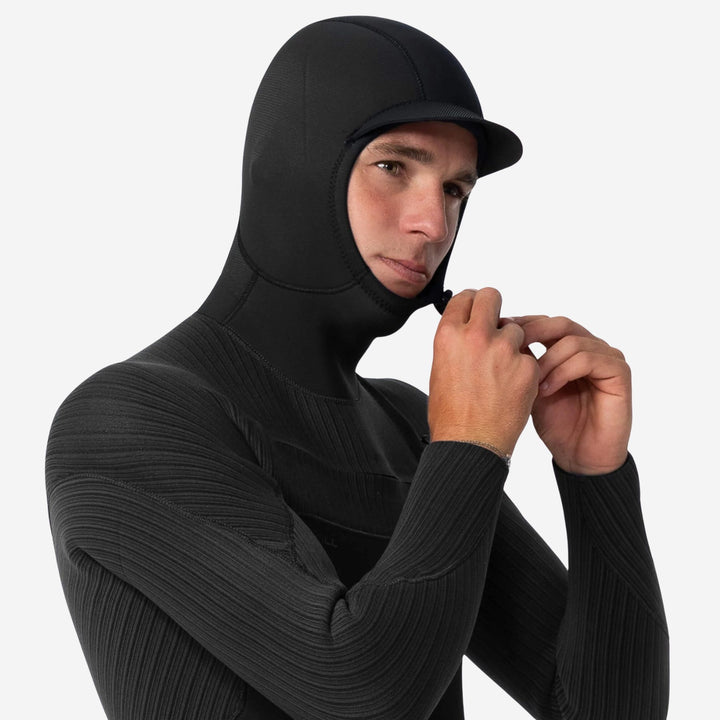 Hyperfreak 5/4+ Chest Zip Hooded Steamer Wetsuit