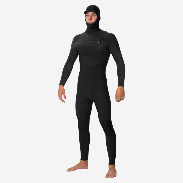 Hyperfreak 5/4+ Chest Zip Hooded Steamer Wetsuit