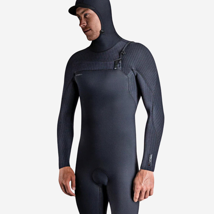 Hyperfreak 5/4+ Chest Zip Hooded Steamer Wetsuit