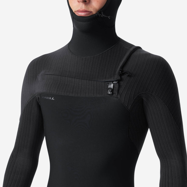 Hyperfreak 5/4+ Chest Zip Hooded Steamer Wetsuit