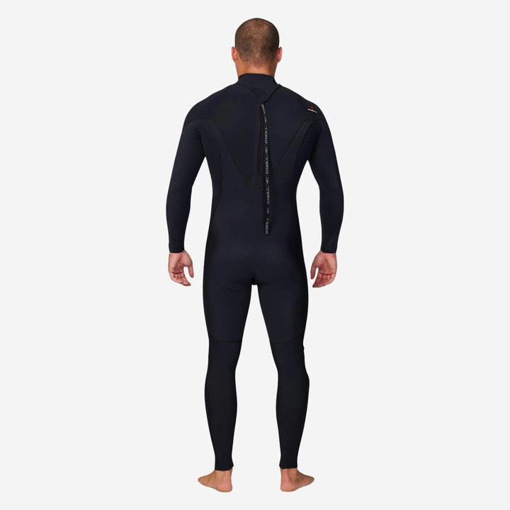 HyperFire 3/2 Back Zip Steamer Wetsuit - Black