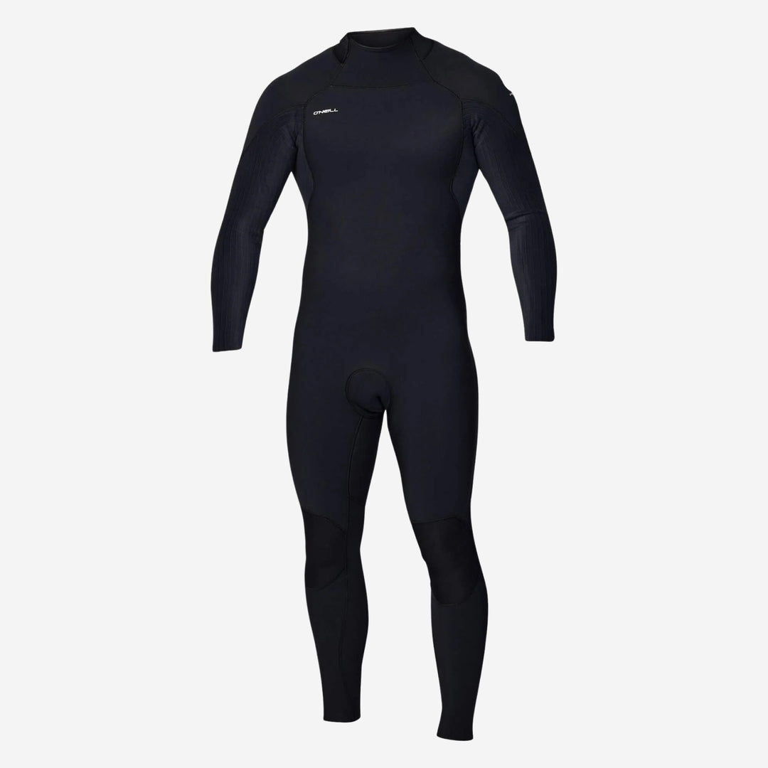 HyperFire 3/2 Back Zip Steamer Wetsuit - Black
