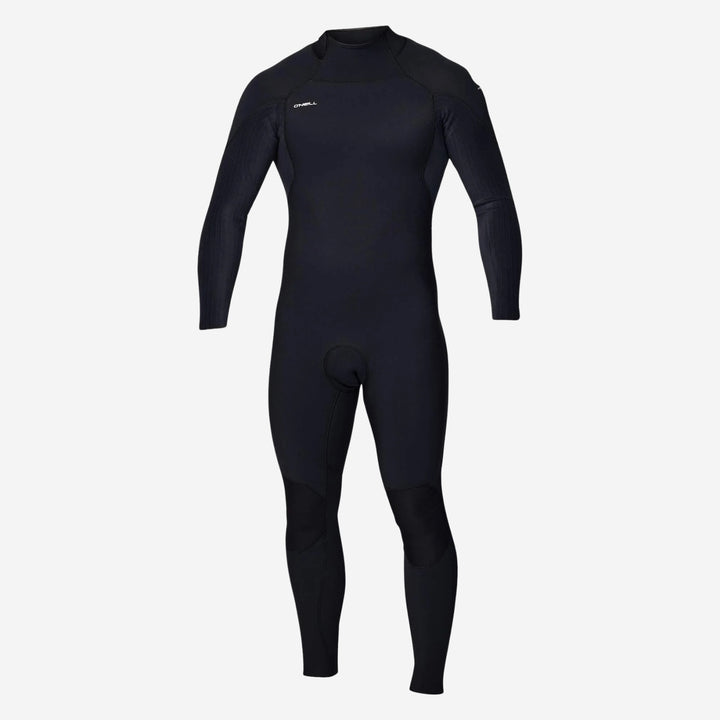 HyperFire 3/2 Back Zip Steamer Wetsuit - Black