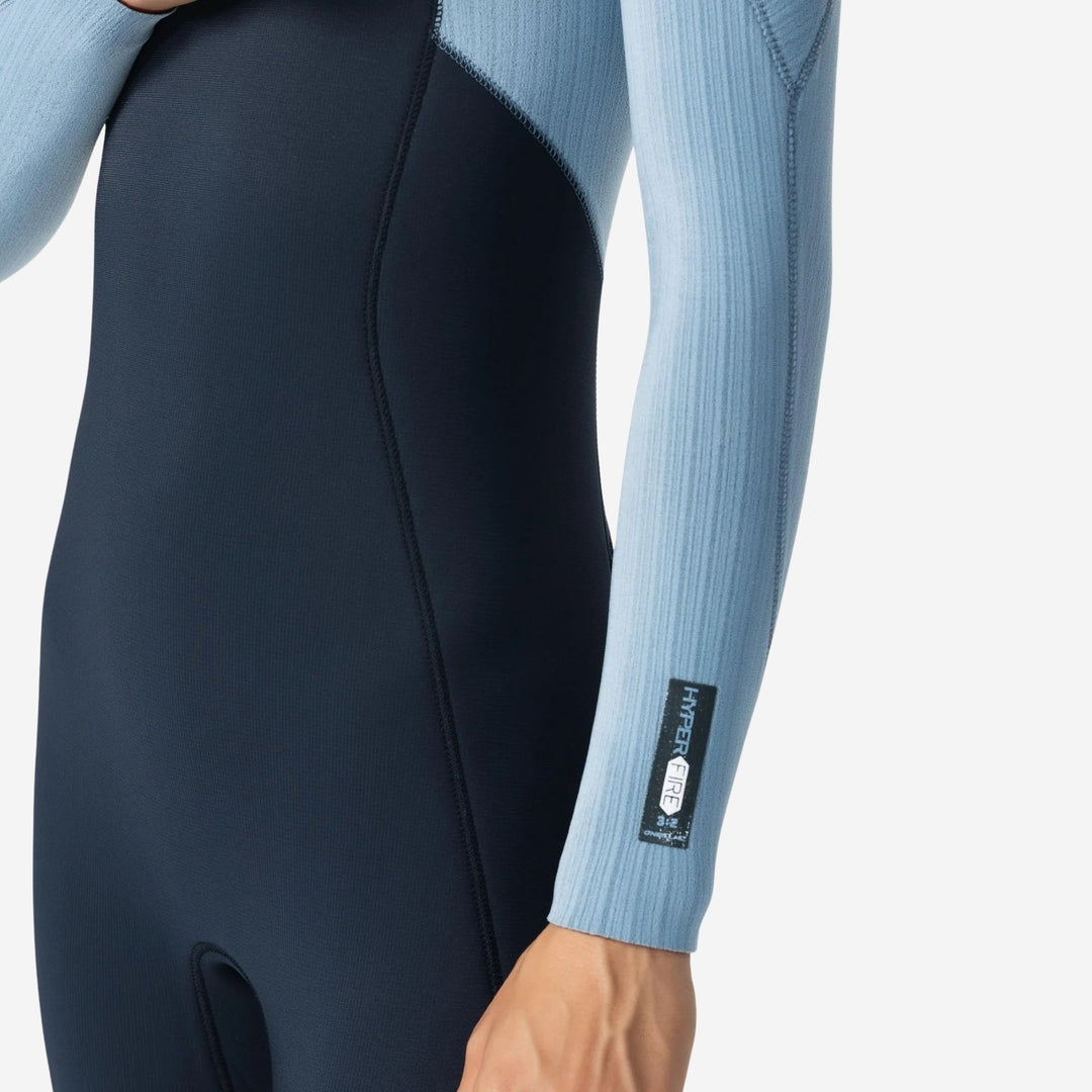 Womens Hyperfire 3/2 Chest Zip Steamer Wetsuit