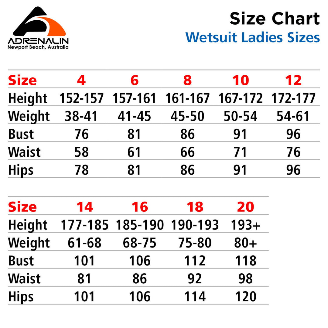 Womens Radical-X 3/2 Steamer Wetsuit