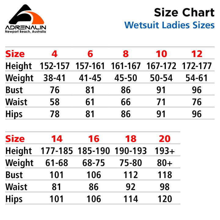 Womens Radical-X 3/2 Steamer Wetsuit