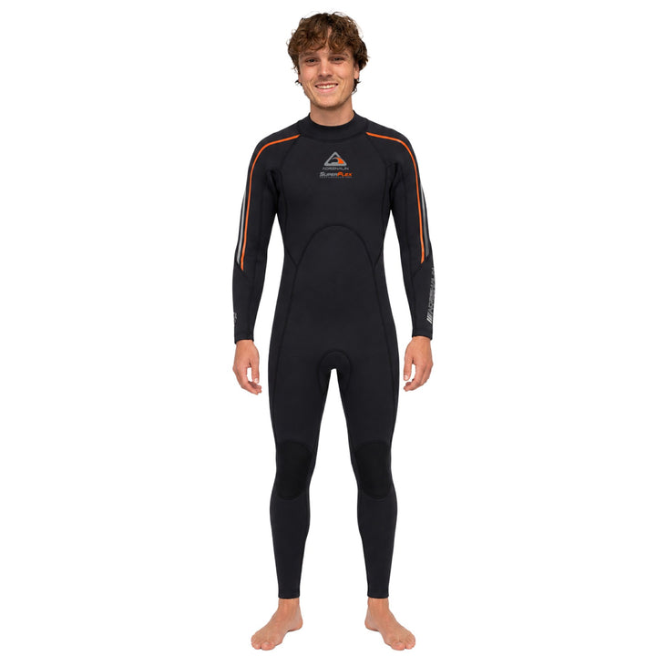 Super Flex 1.5mm Bodysuit Steamer Swimming Wetsuit