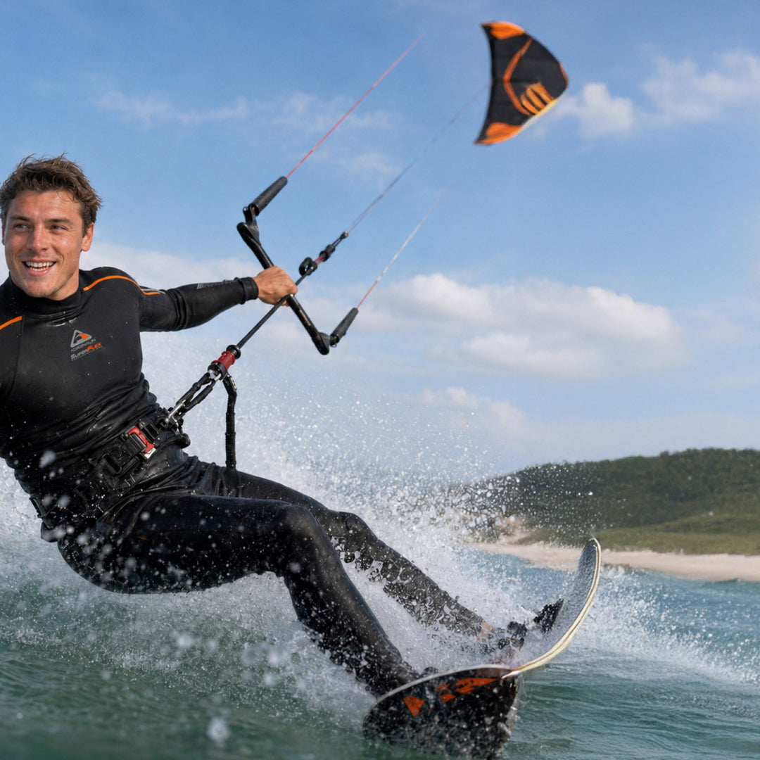 Super Flex 1.5mm Bodysuit Steamer Swimming Wetsuit