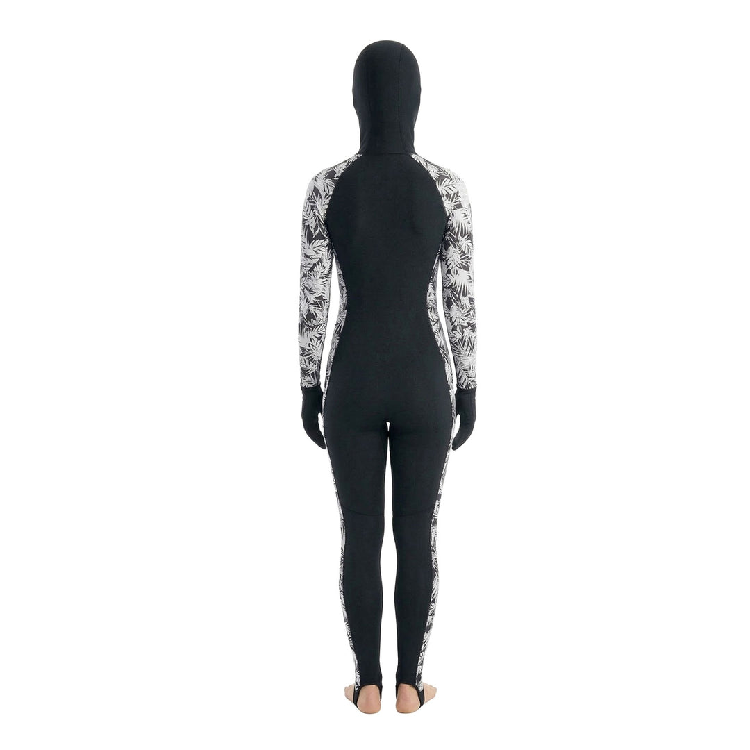 Enviro-Suit Hooded Lycra Stinger Suit - Black/White
